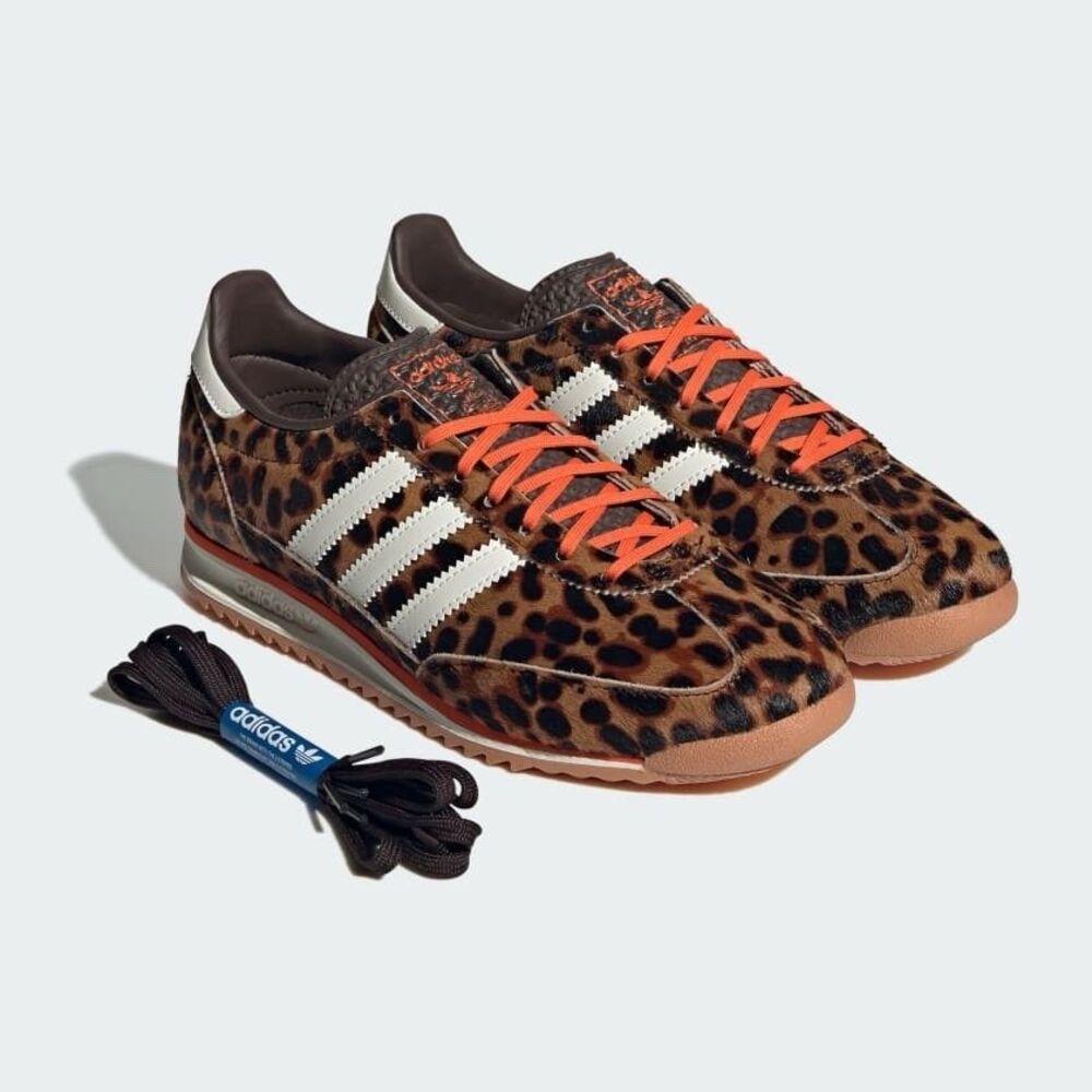 Adidas Originals SL 72 OG Cheetah Women’s Running Shoe Sneaker Size 6 - Picture 8 of 13